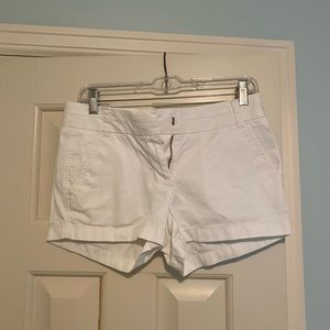 Jcrew white Chino shorts